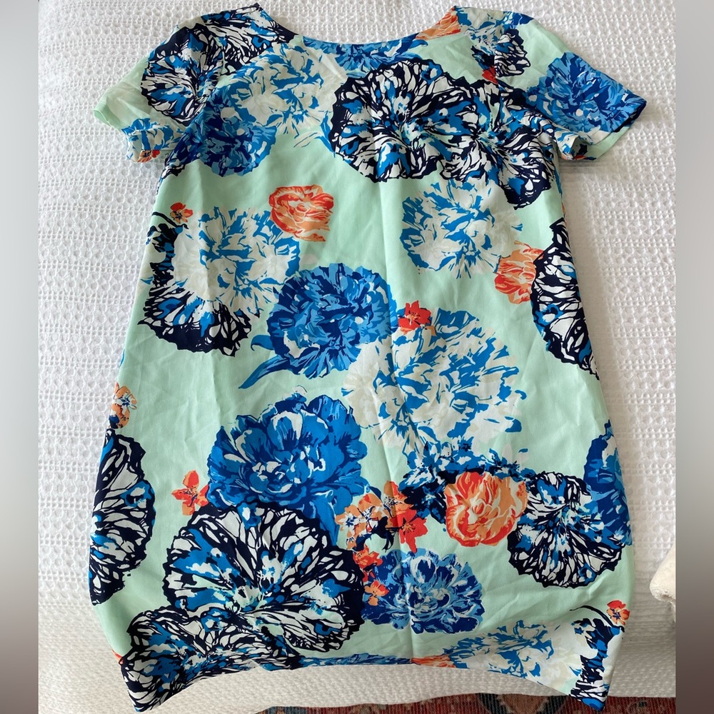 J. Crew floral shift dress size 4
